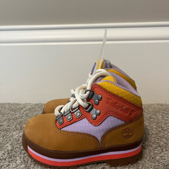 Girls Timberland multicolor boots NWT - Picture 1 of 8